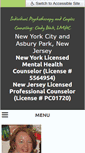Mobile Screenshot of newyorkcitytherapist.net
